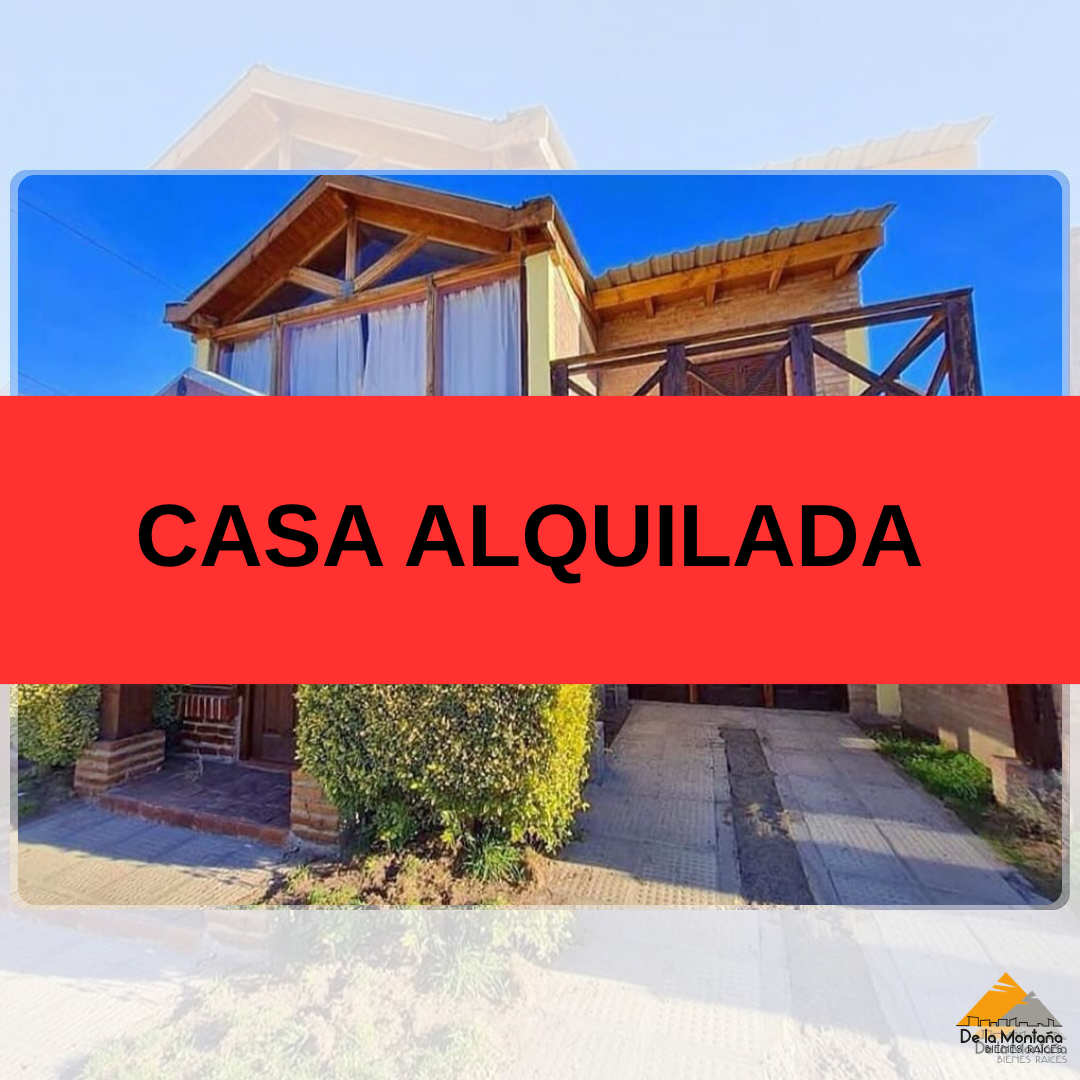 Alquiler Casa 3 habitaciones